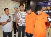 Polres Pringsewu Tetapkan Dua Anggota Geng “BOM21” sebagai Tersangka Kasus Kepemilikan Sajam