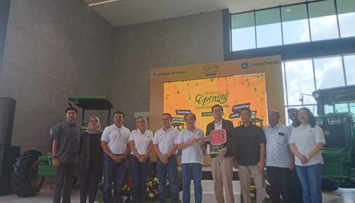 Wahana Inti Selaras Ekspansi ke Lampung, Perkuat Layanan Traktor Ramah Lingkungan Bersama John Deere