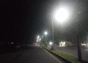 Warga Halut Apresiasi Atas Pemasangan Lampu PJU Di Kawasan Pemerintahan Serta Sekitarnya