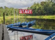 Lomba Dayung Danau Black Water Matabu Dalam, Jukungnya Disiapkan Panitia, Penonton Gratis. Ini Jadwal & Syaratnya