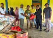 NHM Salurkan Bantuan untuk Warga Terdampak Banjir di Kao Barat
