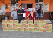Banjir Kembali Melanda, PT. SGM Serahkan Bantuan Untuk Warga Terdampak Melalui BPBD Damkar Bartim