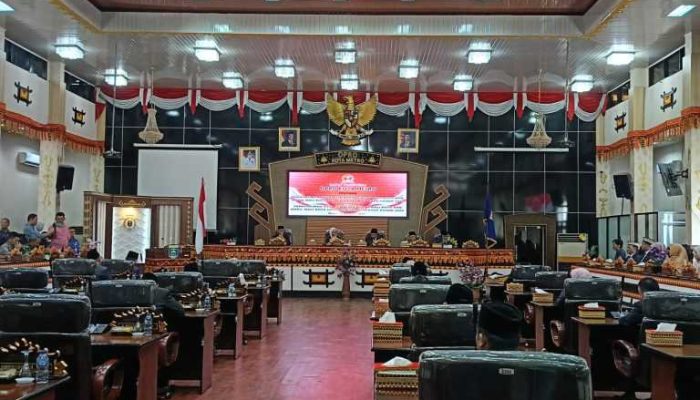 DPRD Metro Gelar Paripurna, Walikota Metro Memaparkan LKPj Ta 2024