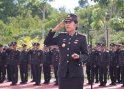 Kapolres Bintan Pimpin Upacara dalam memperingati Hari Lahir Pancasila