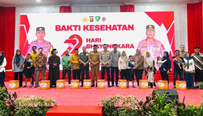 Ketua DPRD Provinsi Jambi Hadiri Gelar Bakti Kesehatan dalam Rangka Hari Bhayangkara ke-79