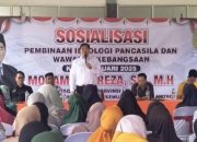 Anggota DPRD Lampung Muhammad Reza Sosialisasi Pembinaan IPWK di Pekon Sri Rahayu
