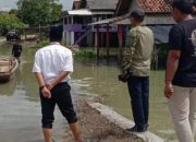 Sekretaris Komisi IV DPRD Lampung Yunadi Kunjungi Jembatan Kali Bungur Lampung Timur