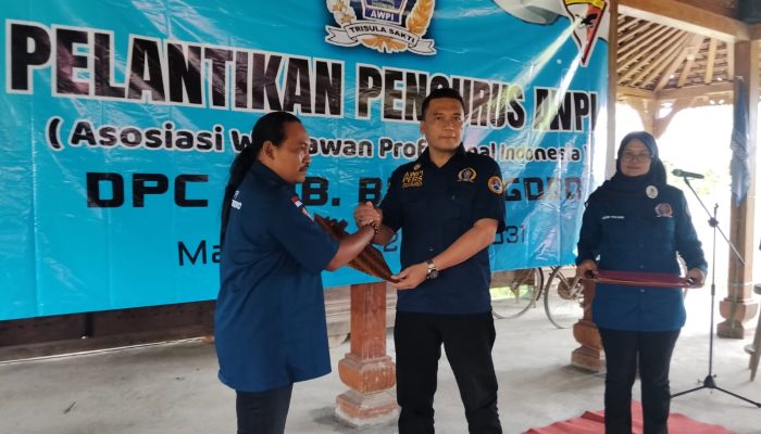 Ketua DPD AWPI Jatim Resmi Melantik DPC AWPI Bojonegoro Periode 2026 – 2031