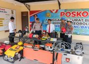 Polres Tulang Bawang Siagakan Tim Tanggap Bencana, Peralatan Dicek