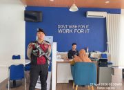 Sat Samapta Polres Tulang Bawang Perketat Pengamanan Perbankan