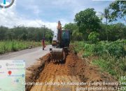 Perbaikan Jalan 13 Km di Tulang Bawang Dimulai