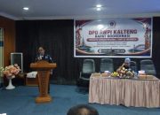 Pembina Dewan Pimpinan Daerah (DPD) Asosiasi Wartawan Profesional Indonesia (AWPI) Kalimantan Tengah Menyampaikan Sambutan pada Rapat Koordinasi (Rakor) Persiapan Pelaksanaan Kongres II AWPI 2026