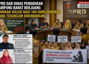 DPRD dan Dinas Pendidikan Lampung Barat Berjuang Carikan Solusi Bagi 149 Guru Honorer yang Terancam di Rumahkan