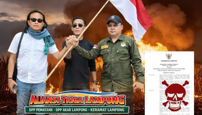 Skandal Pergub Tebu Mulai Dibongkar, Triga Lampung Desak Kejati Usut Keterlibatan Elite dan Korporasi