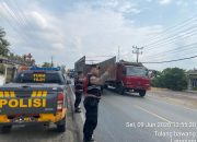 Patroli Kota Presisi Sat Samapta Polres Tulang Bawang, Jaga Jalan Lintas Timur Dan Rest Area