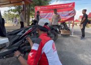 Meriahkan Hut Bhayangkara Ke-80, Polres Tulang Bawang Hadirkan Servis Dan Ganti Oli Gratis Bersama Tunas Honda