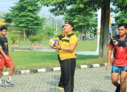 Kapolres Tulang Bawang Barat Membuka Pertandingan Volly Ball Kapolres Cup dalam Rangka HUT Bhayangkara ke-80