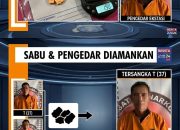 Satresnarkoba Polres Tulang Bawang Ringkus Pengedar Ekstasi Di Dermaga Rawajitu Selatan