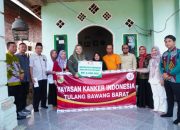 YKI dan Baznas Tubaba Salurkan Bantuan untuk Penderita Kanker di Tiyuh Gedung Ratu
