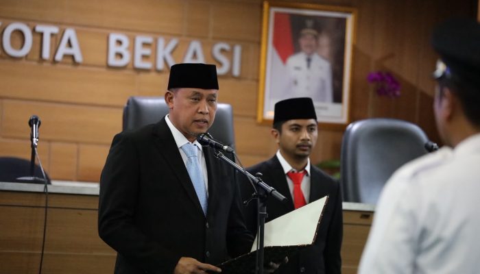 Lantik 24 Pejabat, Wali Kota Bekasi Minta ASN Terbuka Terhadap Kritik Masyarakat