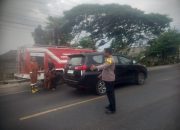 Jalan Lintas Timur Menggala Membata Sago-Sago, Si Jago Merah Mengamuk Di Lahan Kosong, Kepungan Asap Sempat Ancam Pengendara