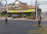Polisi Turun Langsung Ke Jalan! Polsek Banjar Agung Bikin Arus Lalu Lintas Unit 2 Aman Dan Lancar