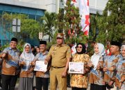 Wali Kota Serukan Peningkatkan Kinerja, Perkuat Sinergi dan Beri Apresiasi Berbagai Prestasi dimoment Apel Pagi