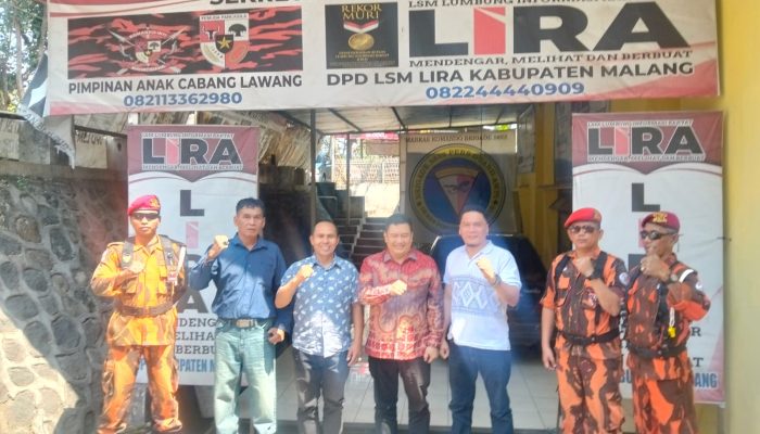 Sekretariat Bersama LSM LIRA Kabupaten Malang Dapat Kunjungan Sekda Kabupaten Malang, Perkuat Silaturahmi