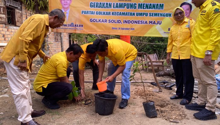 Dr Darlian Pone Lantik Citra Dianto Sebagai Ketua PK Partai Golkar Umpu Semenguk, Dilanjutkan Gerakan Lampung Menanam