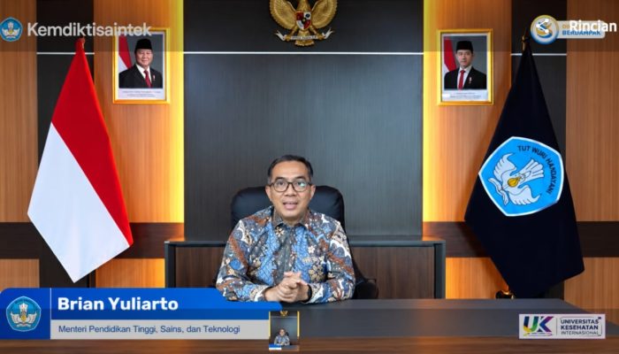 Ucapan Selamat Menteri Diktisaintek  Perkuat Semangat Transformasi  Universitas Kesehatan Internasional
