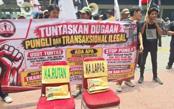 ALAMBAKA Geruduk Kemenimipas, Desak Seluruh Lapas-Rutan Lampung Diperiksa